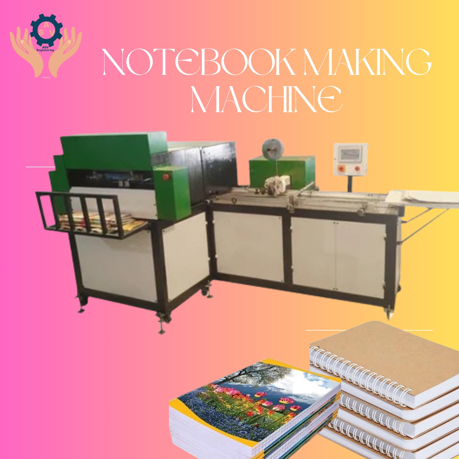 Notebook Machine in India | Best Machines for Notebook Manufacturing